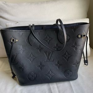 Louis Vuitton monogram empreinte Neverfull